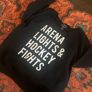 Hockey fights sweatshirt